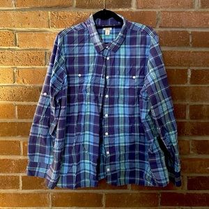 L.L. Bean plaid shirt-size 3x